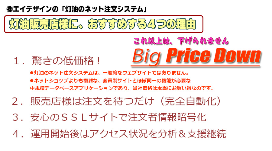 灯油ネット注文システムを、灯油販売店様におすすめする３つの理由